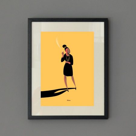 Cuadro ilustración Jazz Nina Simone