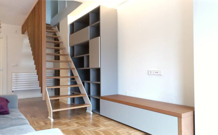 mobiliario contemporáneo, librerías, mueble tv gijón asturias